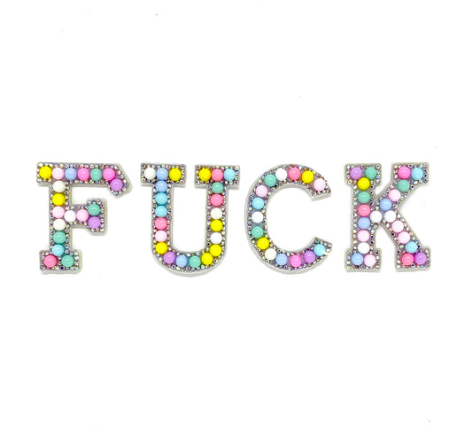 Cute Sparkly FUCK Patch