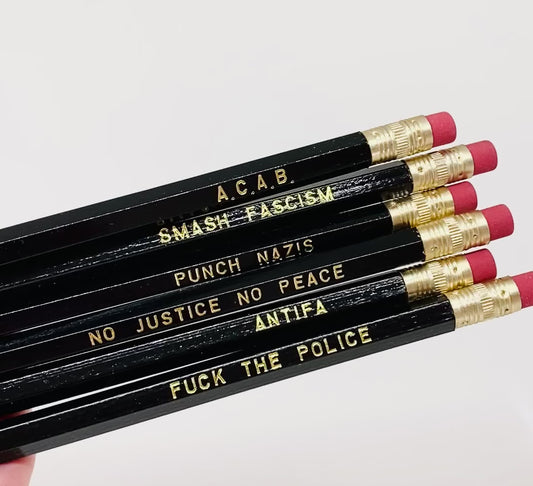 Anti-Fascist Pencil Set