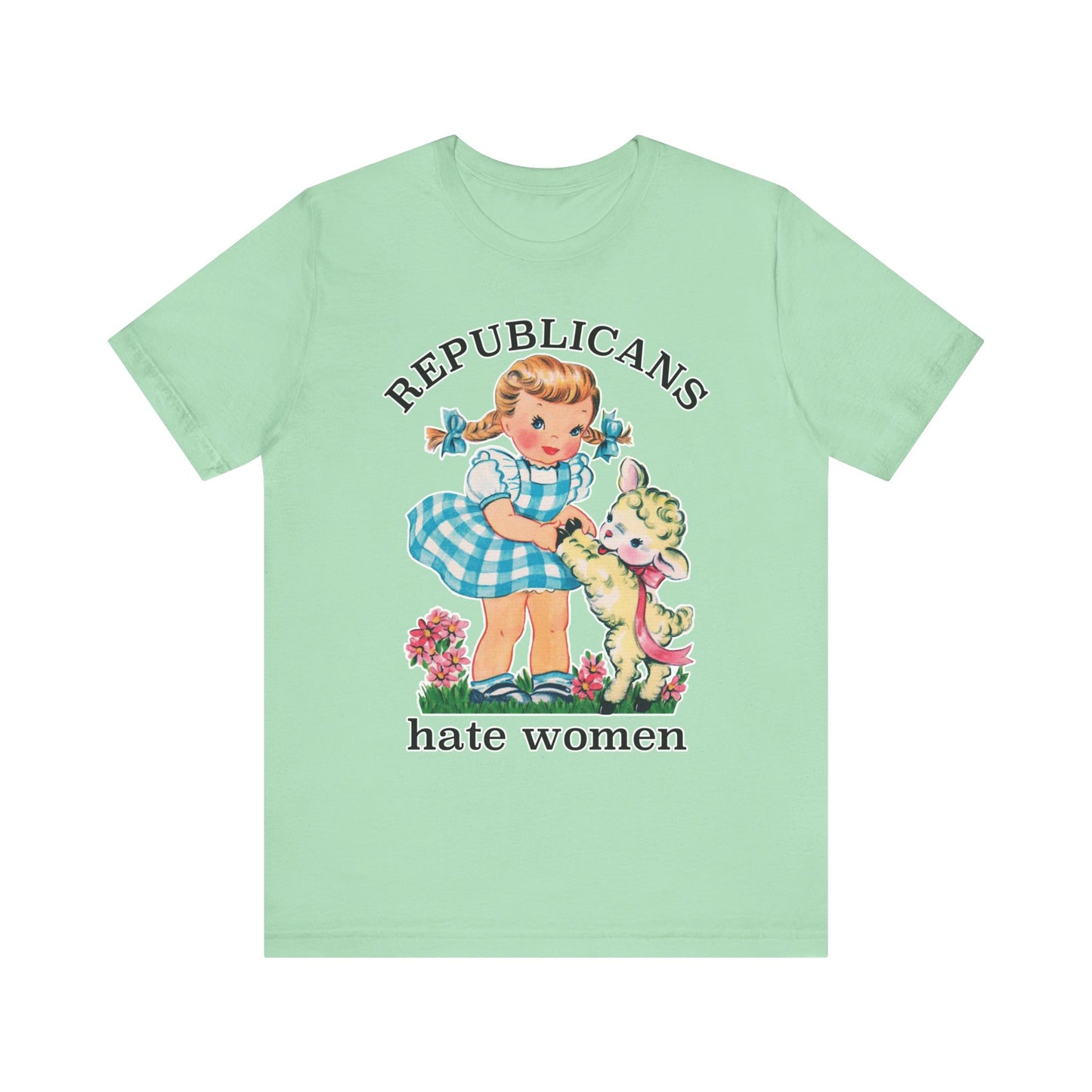 Cute Retro Republicans Hate Women T-Shirt