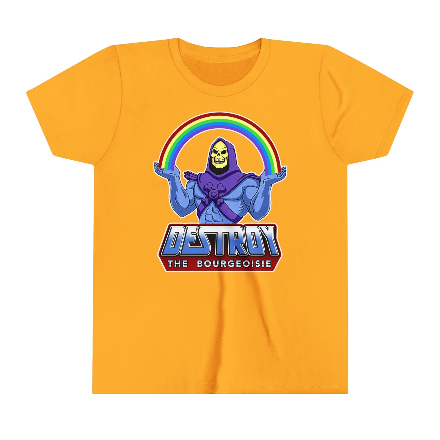 Kids Destroy the Bourgeoisie Skeletor Youth T-Shirt