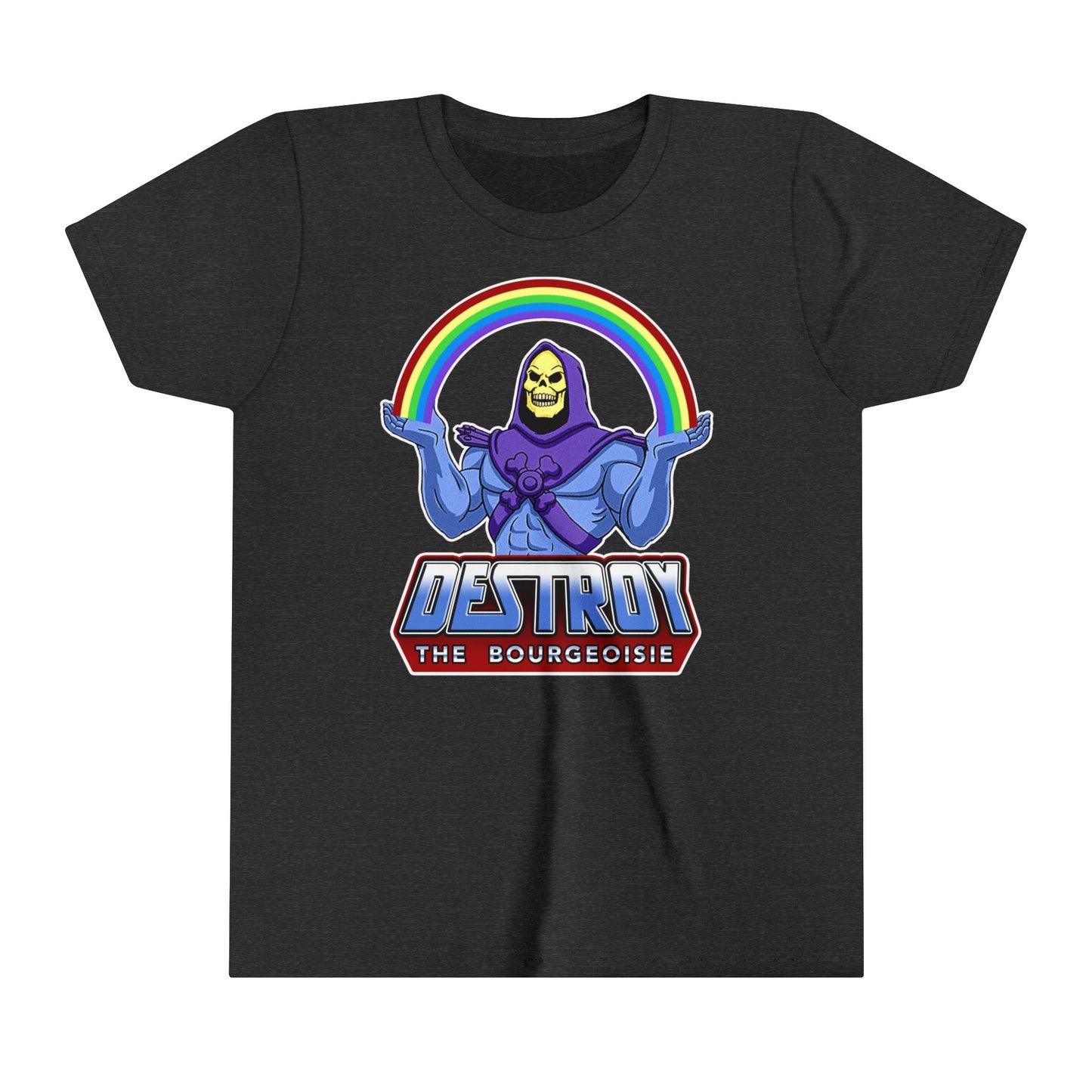 Kids Destroy the Bourgeoisie Skeletor Youth T-Shirt