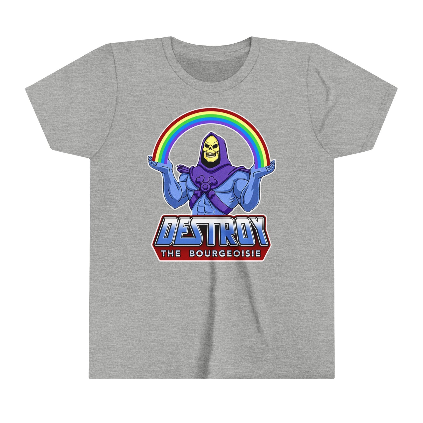 Kids Destroy the Bourgeoisie Skeletor Youth T-Shirt