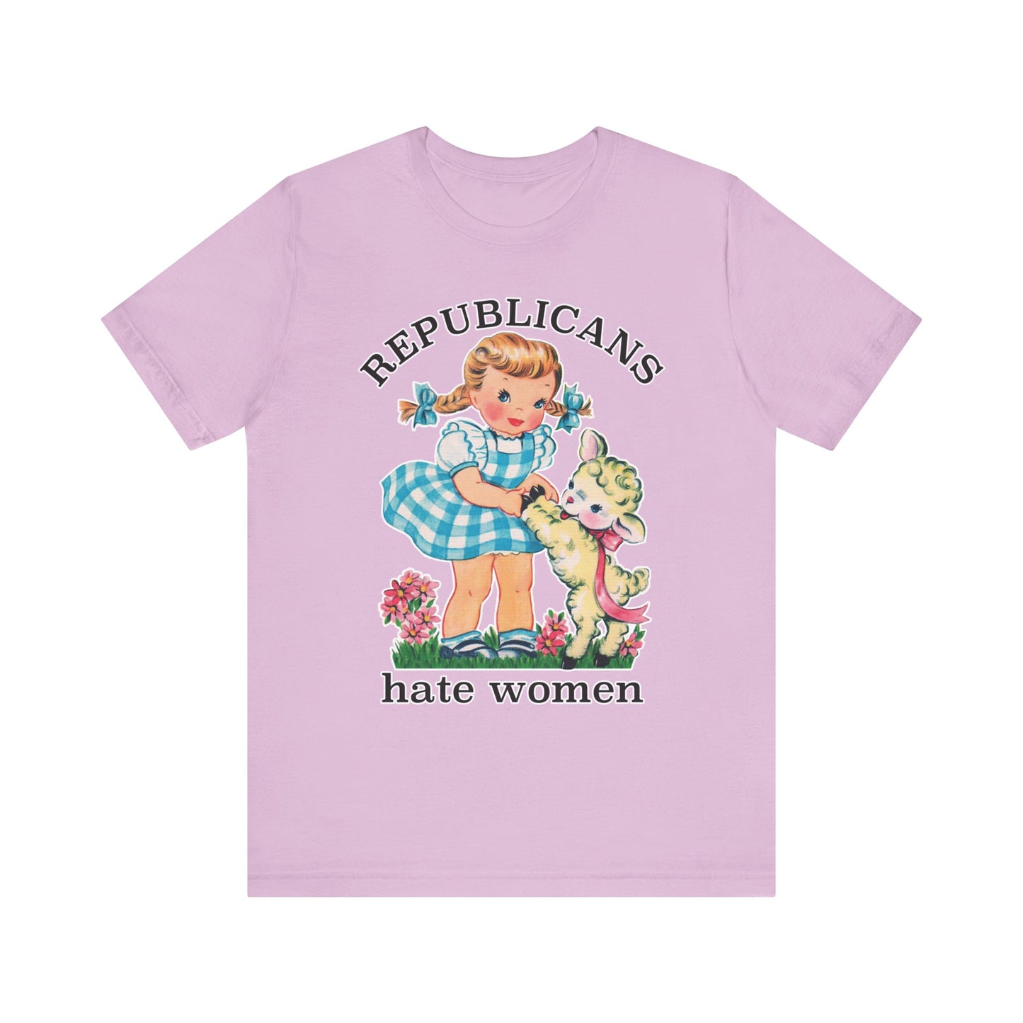 Cute Retro Republicans Hate Women T-Shirt