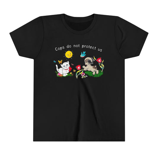 Kids Cops Do Not Protect Us Cute Youth T-Shirt