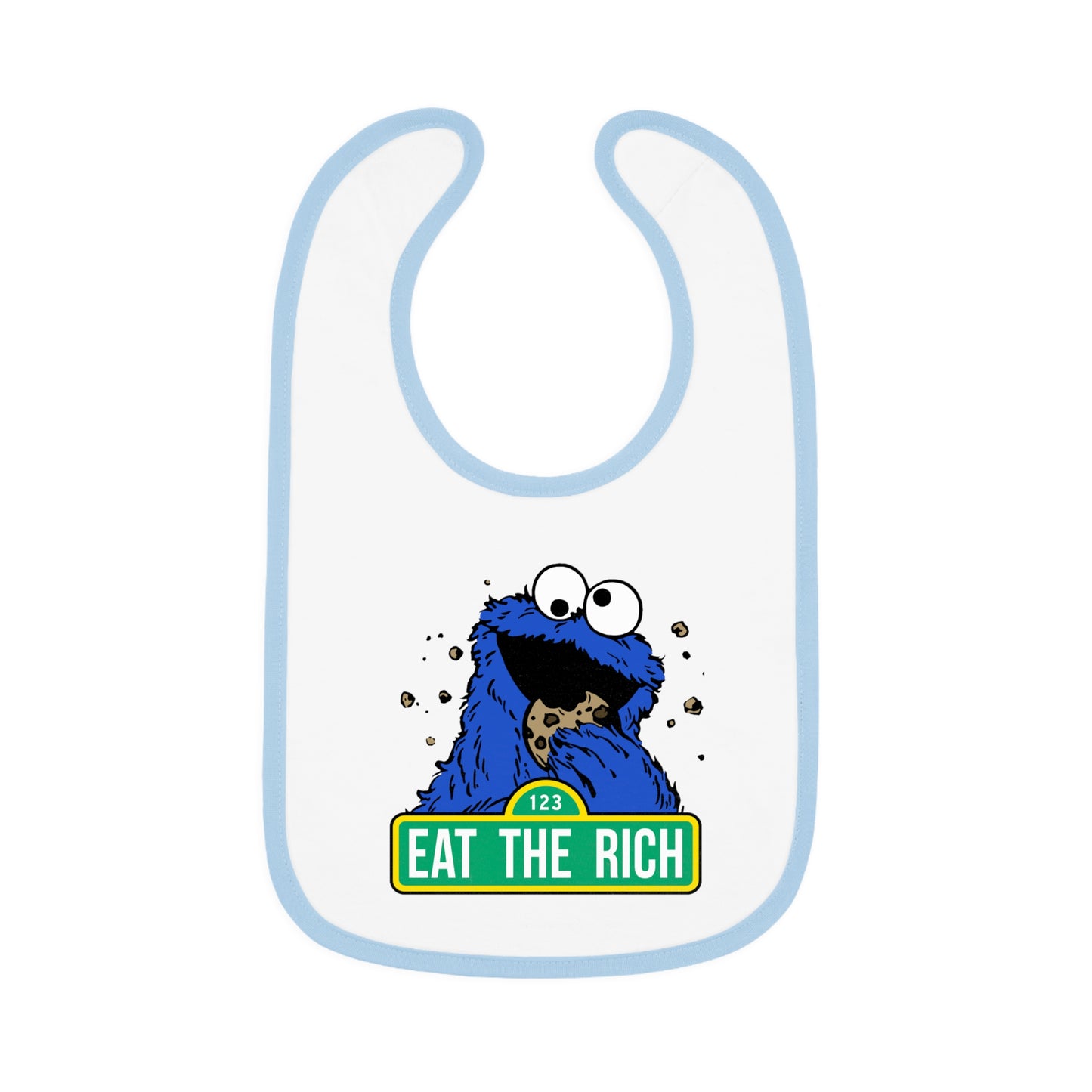 Eat the Rich Baby Bib