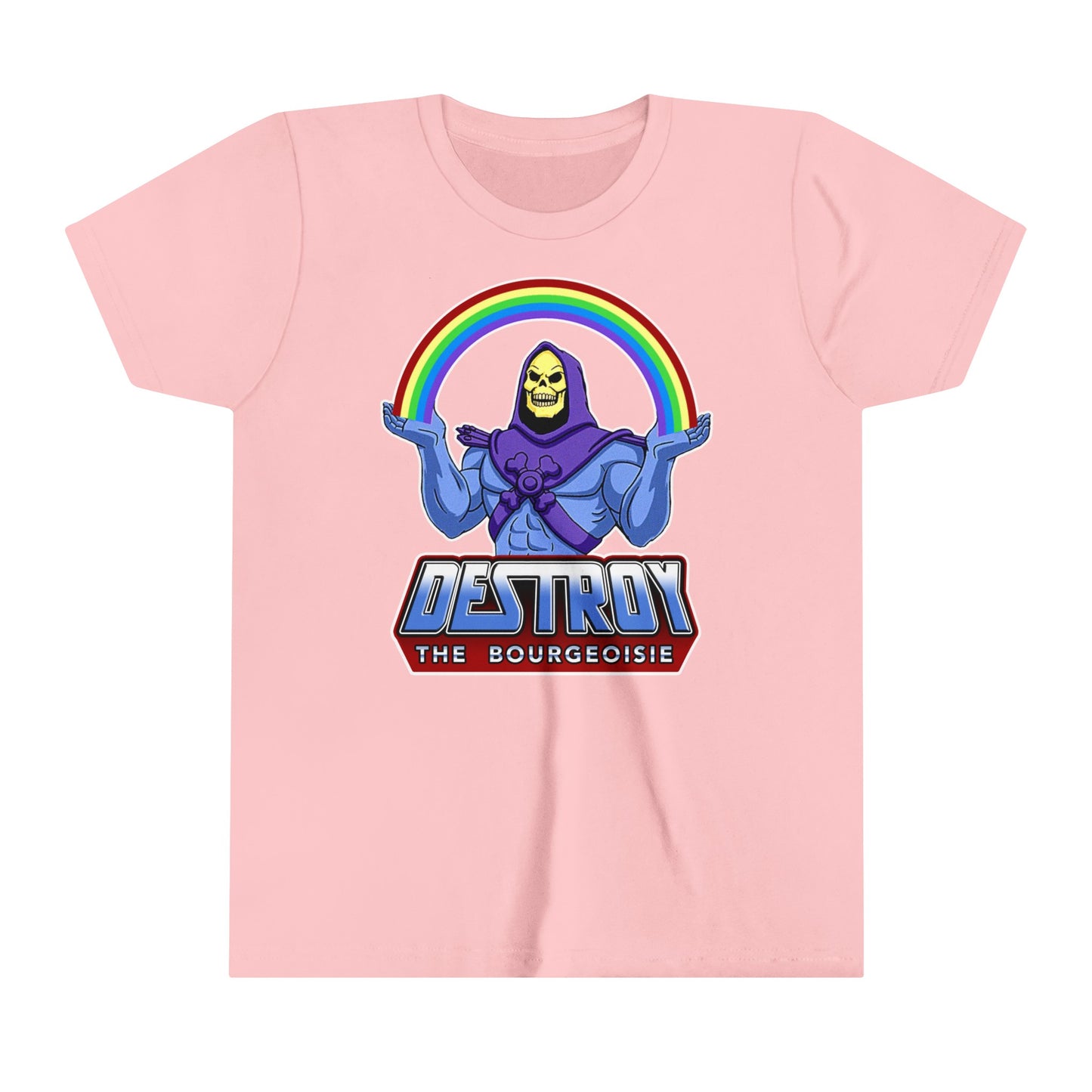 Kids Destroy the Bourgeoisie Skeletor Youth T-Shirt