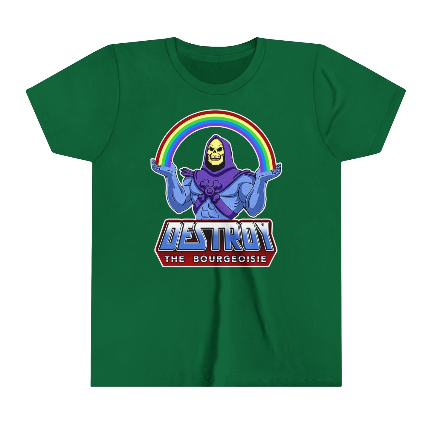 Kids Destroy the Bourgeoisie Skeletor Youth T-Shirt