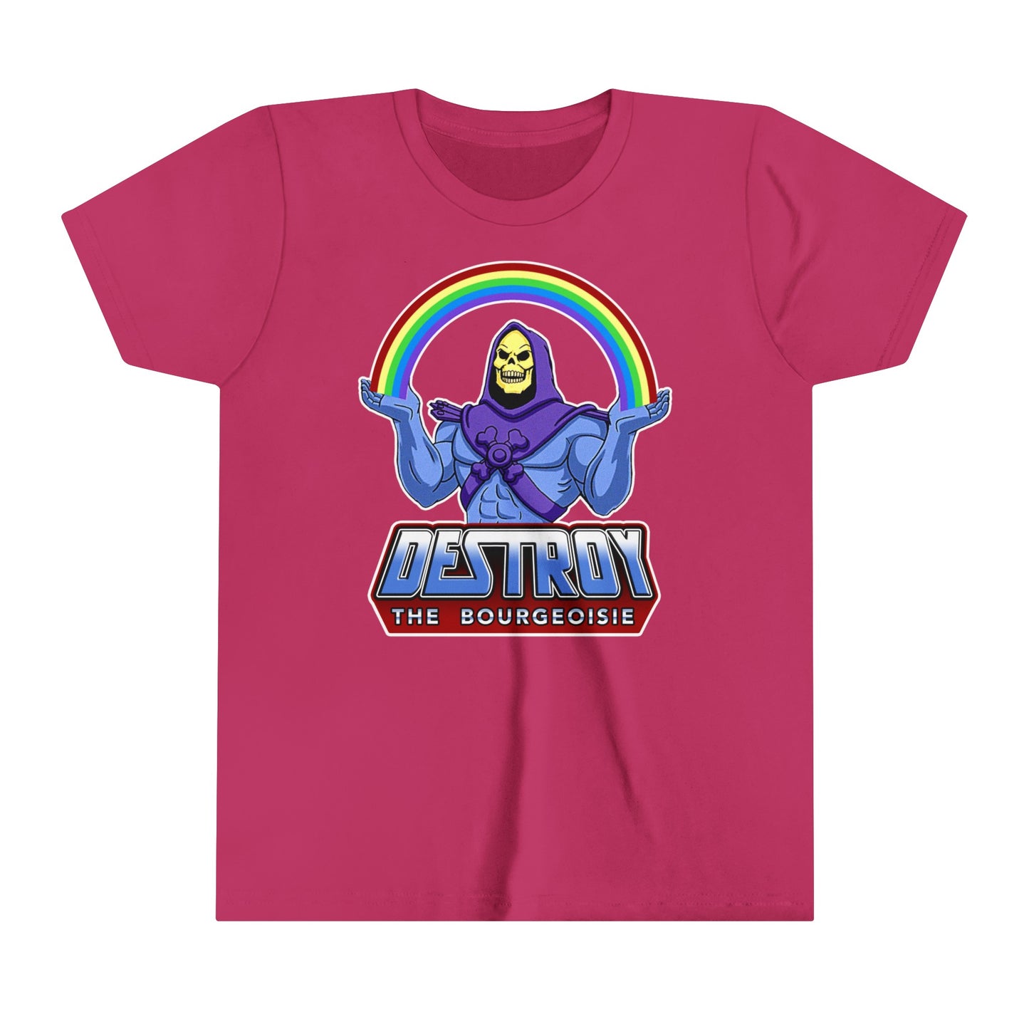 Kids Destroy the Bourgeoisie Skeletor Youth T-Shirt