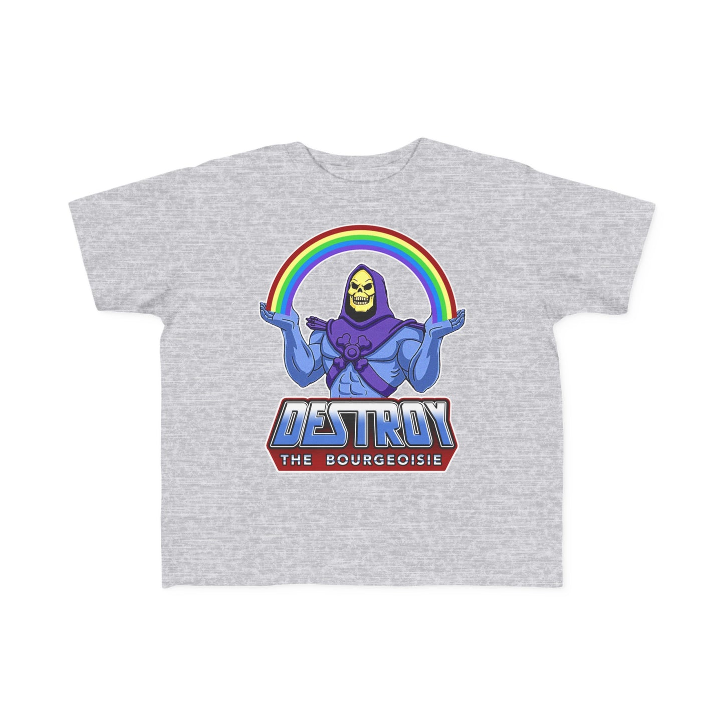 Destroy the Bourgeoisie Skeletor Toddler Kids T-Shirt