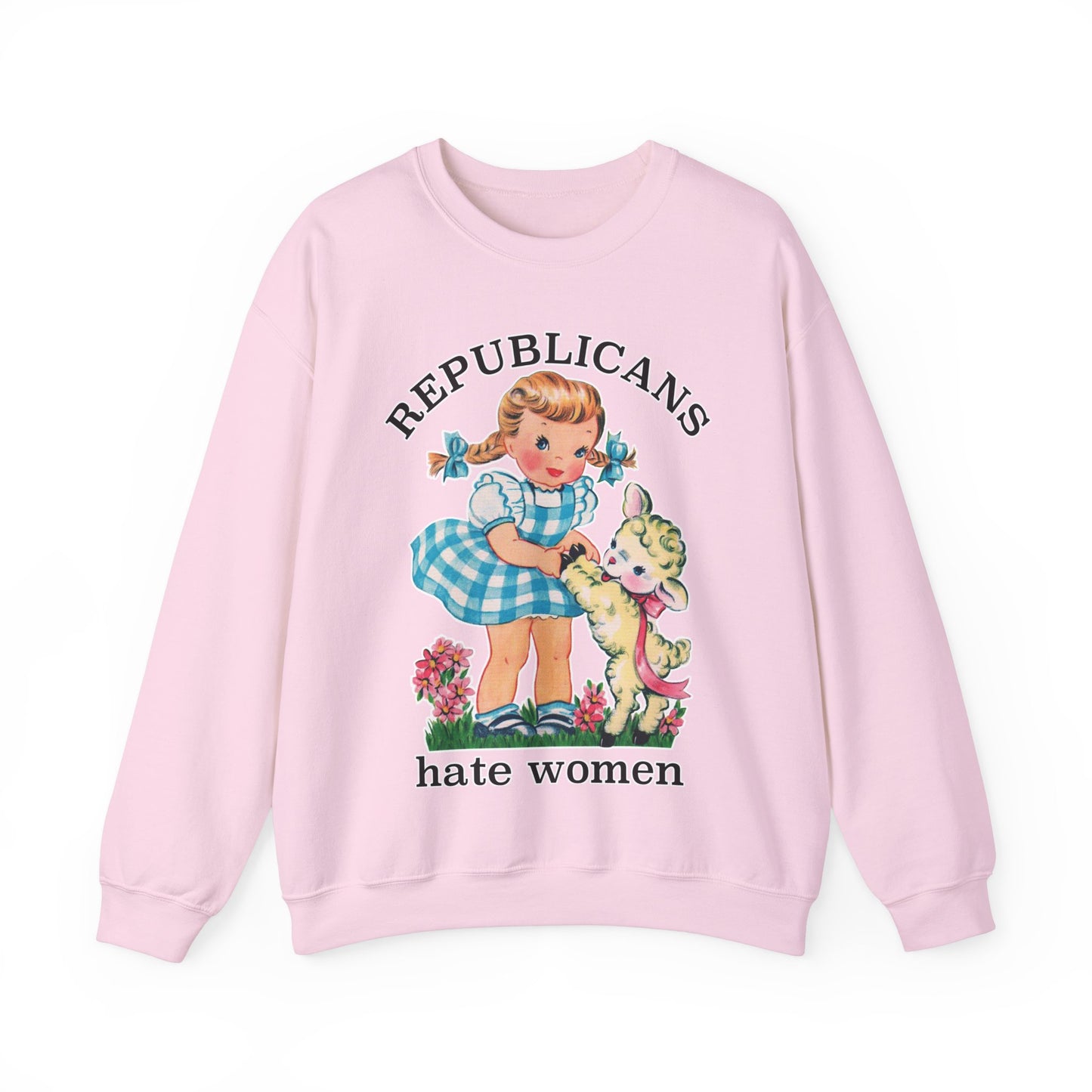 Cute Retro Republicans Hate Women Sweatshirt