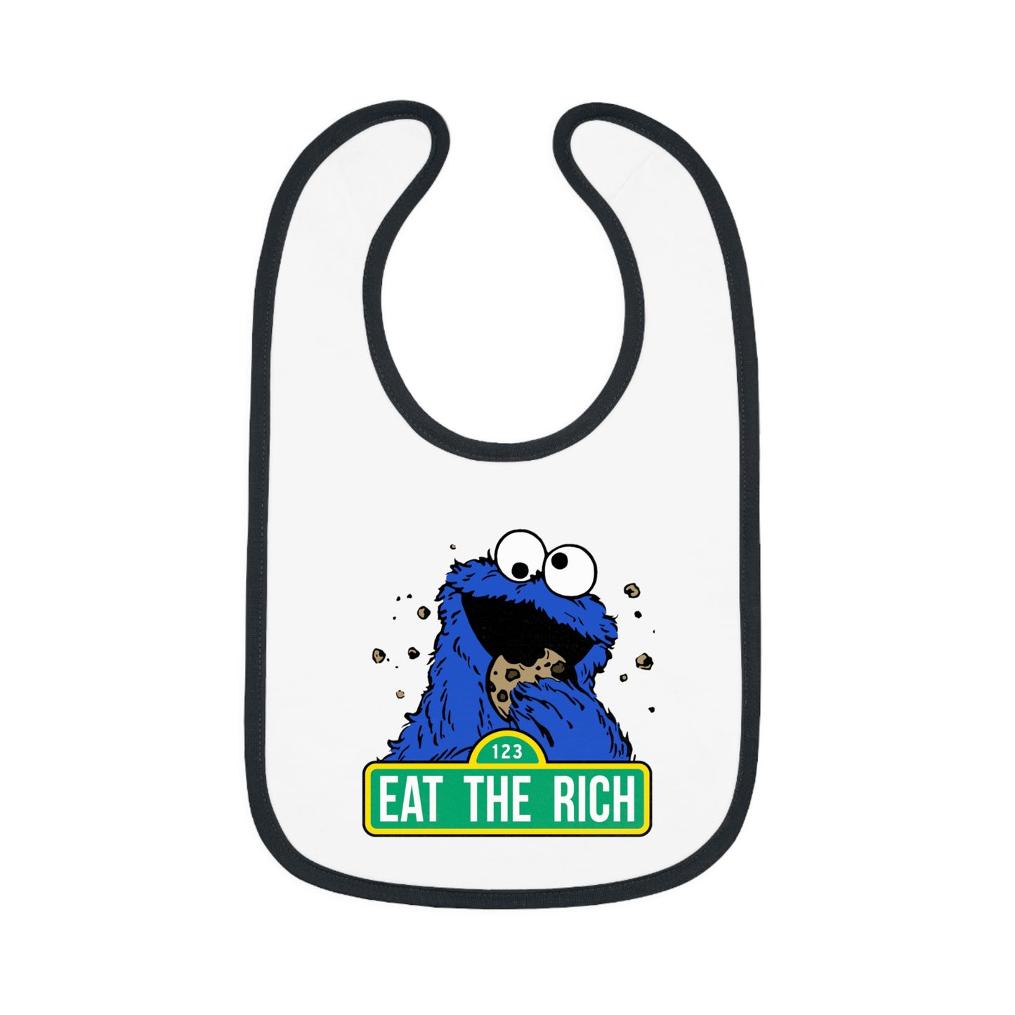 Eat the Rich Baby Bib