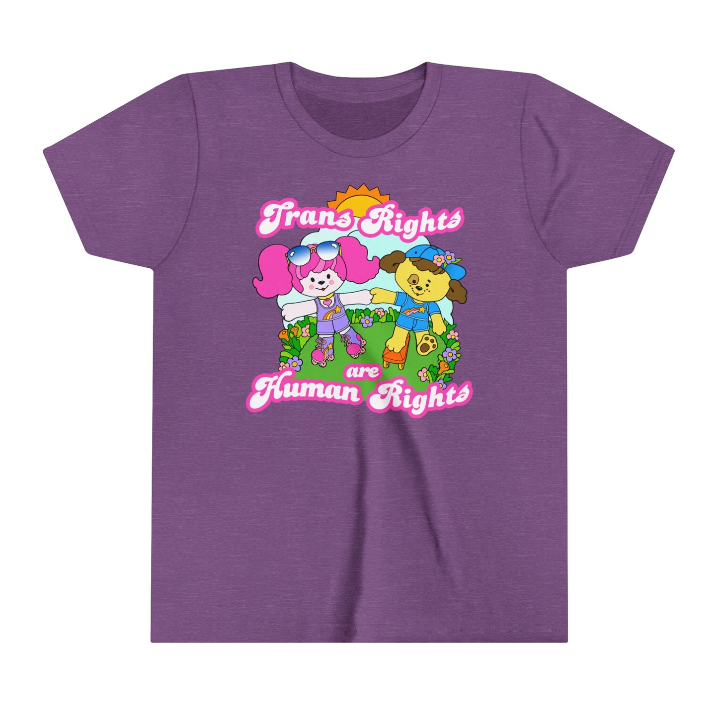 Kids Cute Trans Rights are Human Rights Youth T-Shirt