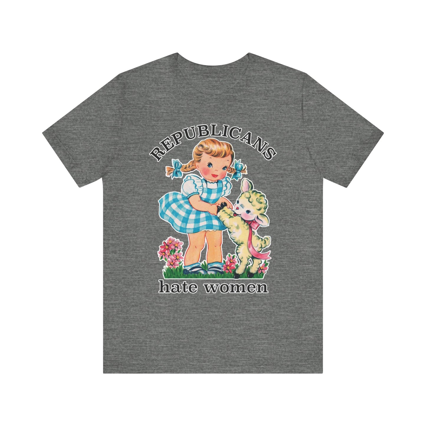 Cute Retro Republicans Hate Women T-Shirt